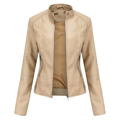 Martha - Schicke, figurbetonte Damenlederjacke