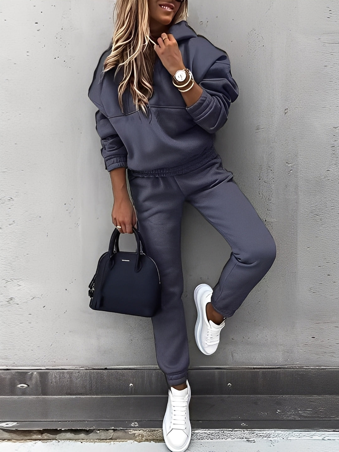 Dianna - Ensemble de jogging tendance pour femmes avec capuche