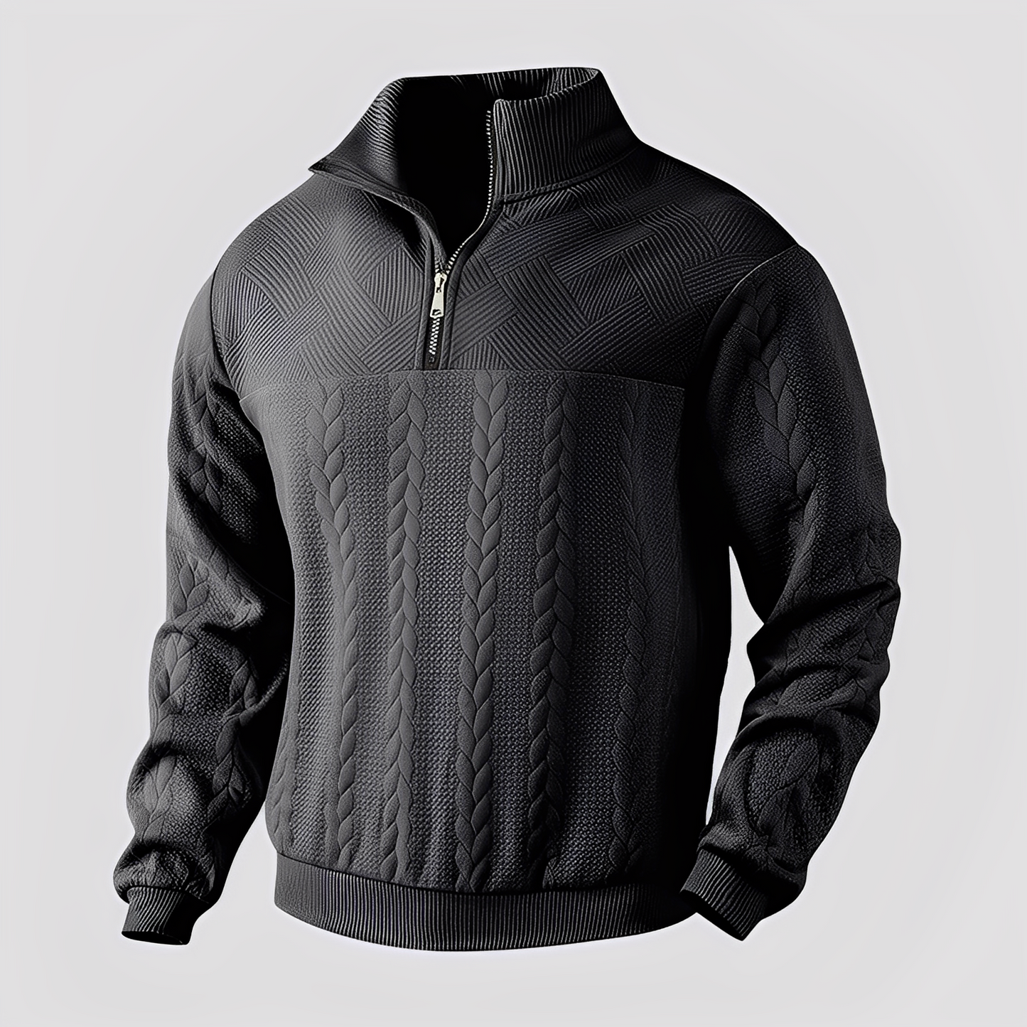 Warren - Nadčasový dámský kašmírový svetr na zip