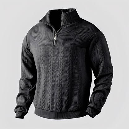 Warren - Nadčasový dámský kašmírový svetr na zip