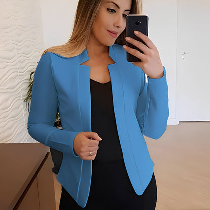 Marsha - Elegant women's blazer with lapel collar