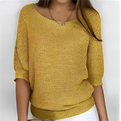 Kathleen - wygodny, luźno skrojony sweter damski