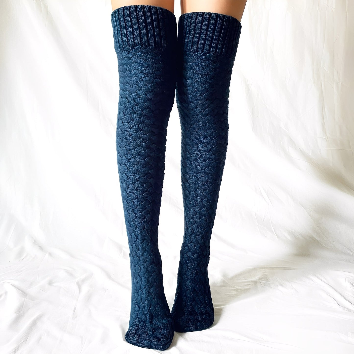 Madeline - Warme Overknee-Socken für Damen