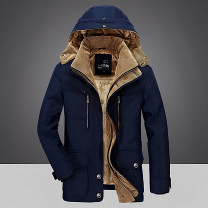 Nicholas - Herrenjacke mit kuscheligem Fleece-Futter