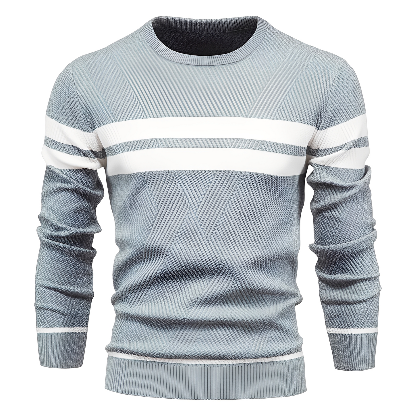 Anthony - Modern men's sweater with crew neck