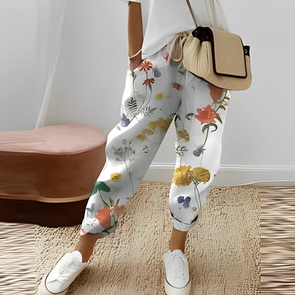 Jacinthe - Damenhose mit bequemen Kordelzug