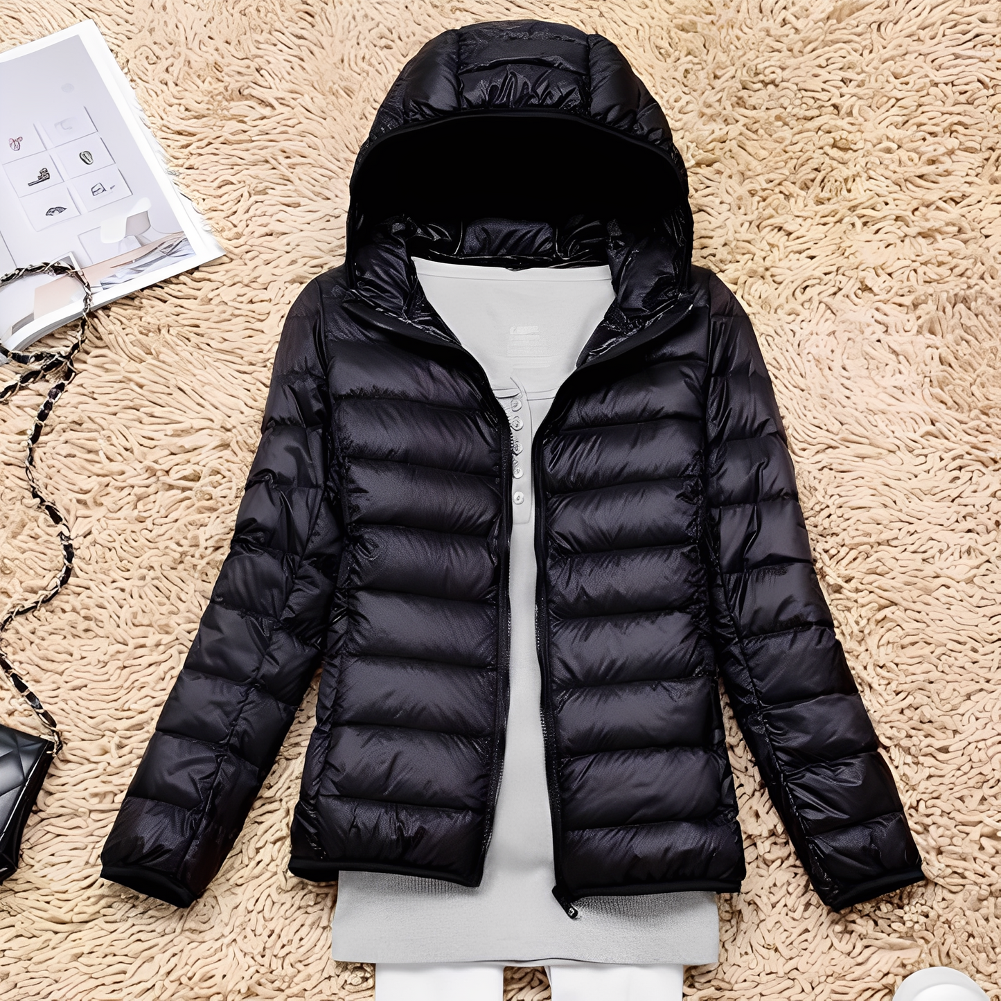 Lyndsay - Bequeme, schlanke Damen-Daunenjacke