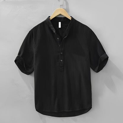 Harvie - Komfortables Leinenhemd für Herren für den Sommer