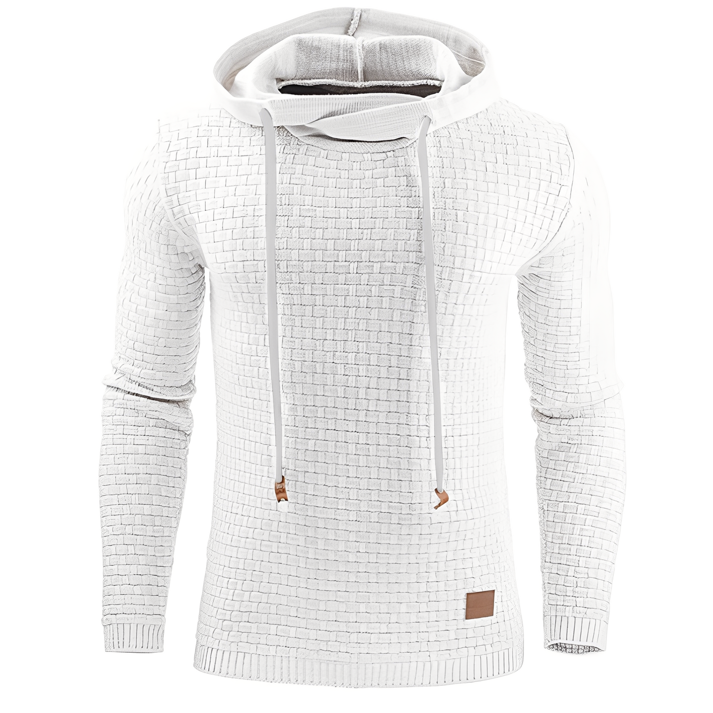 Karson - Przytulna, dopasowana sportowa bluza z kapturem dla mężczyzn