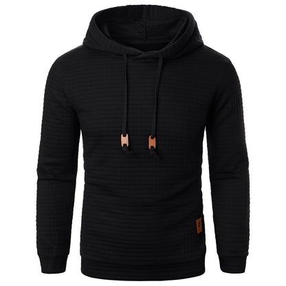 Damian - Warmer, comfortable slim-fit hoodie for men