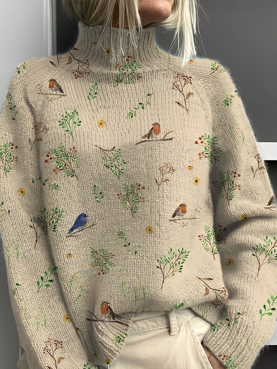 Amy - Eleganter Rollkragenpullover für Damen