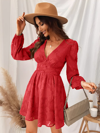 Thea - Elegantes A-Linien-Minikleid für Damen