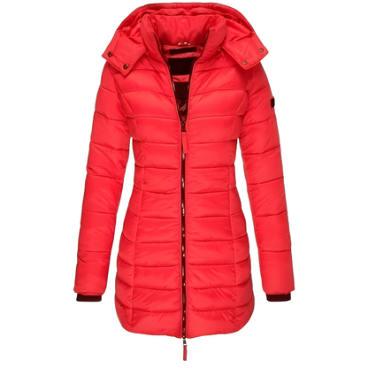 Jazmine - Stylish, warm coat for women with lining