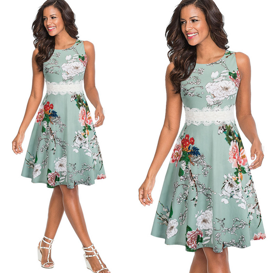 Shawnee - Ärmelloses Spitzenkleid mit elegantem Look