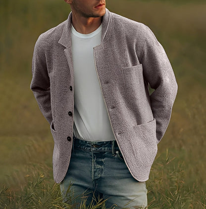 Santiago - Klasyczna męska kurtka z kieszeniami