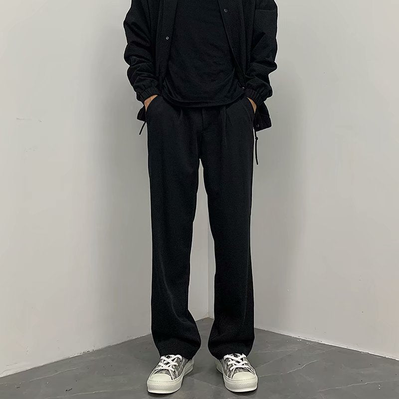 Caleb - Schicke, locker geschnittene, gerade Herrenhose