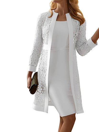 Amira - Trendiges zweiteiliges Damenkleiderset