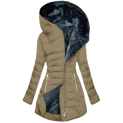 Kassandra - modna, wygodna damska aksamitna kurtka