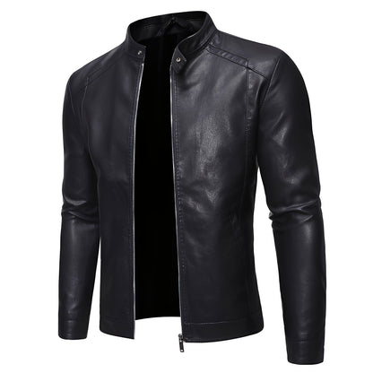Theodore - Starke, eng sitzende Herrenlederjacke