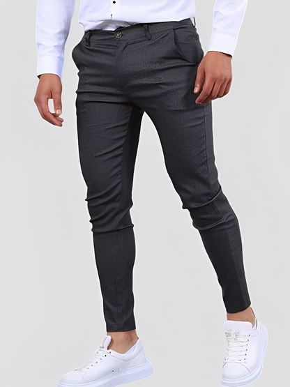 Shelton - Pantalon homme confortable et extensible avec coupe slim