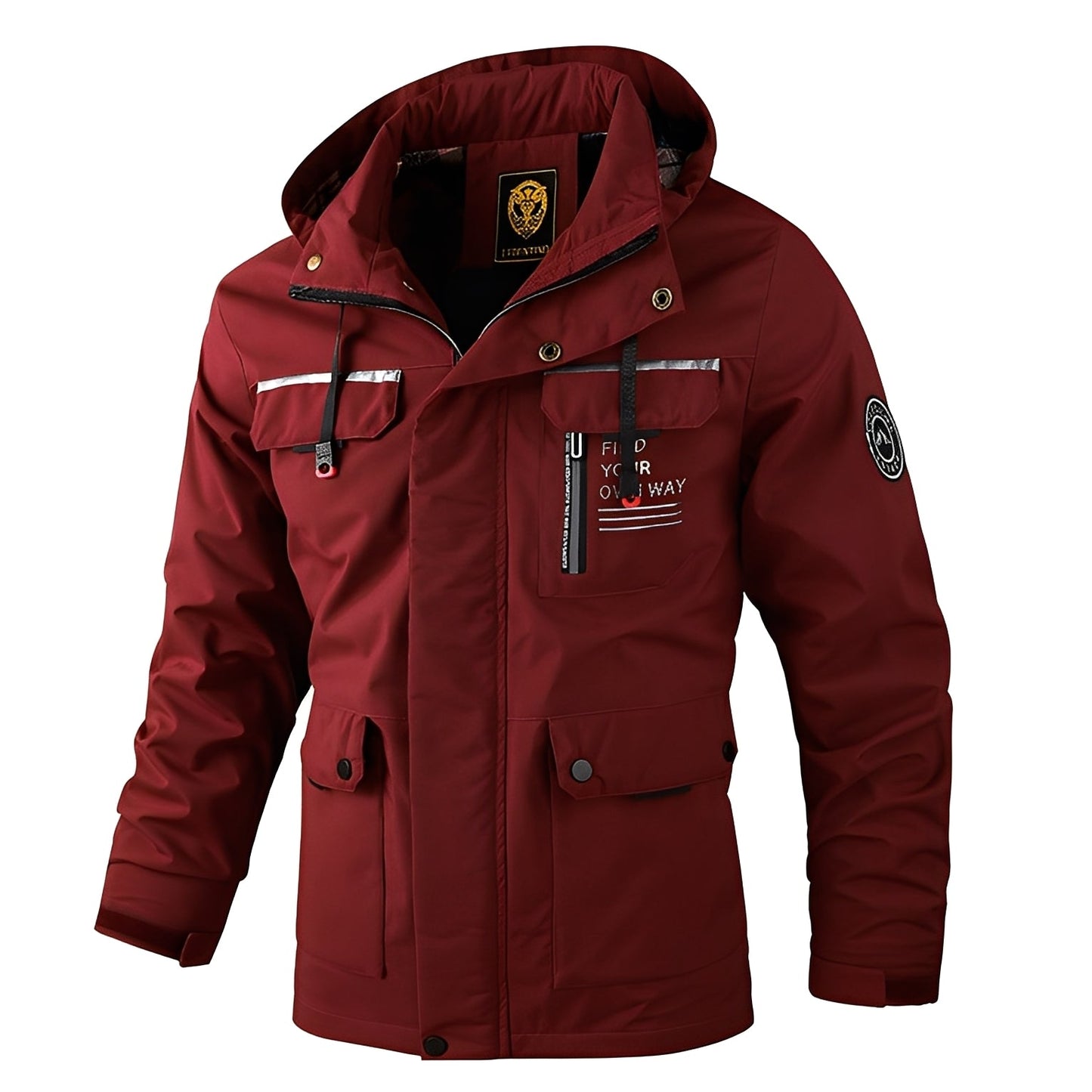 Fredrick - Regenfeste, dicke Outdoor-Jacke für Herren