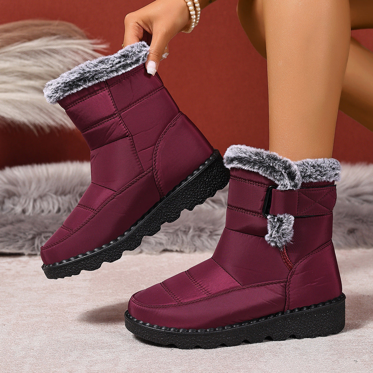 Denise - Comfortable, waterproof winter boots for women