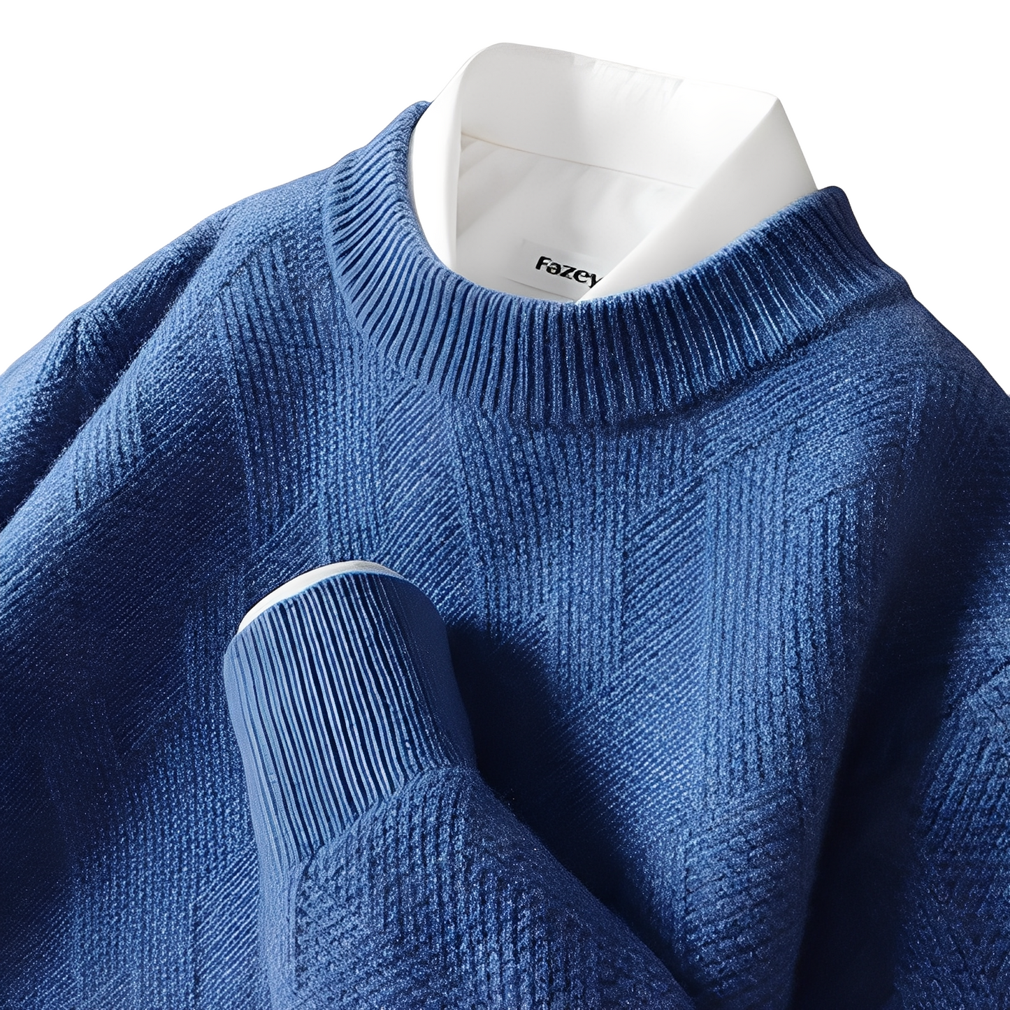 Winfred - elegancki, wygodnie skrojony męski sweter z kaszmiru