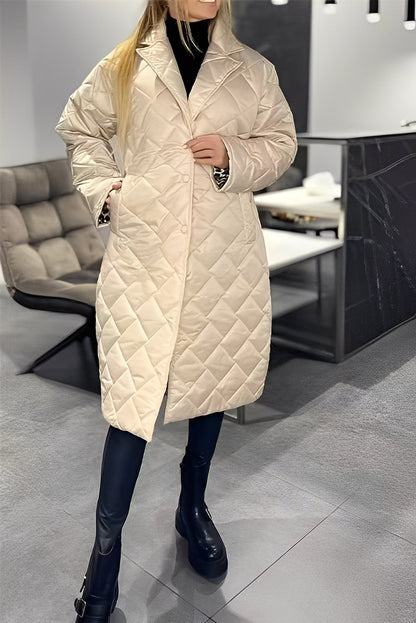 Beverly - Elegancka, luźno skrojona kurtka puchowa damska