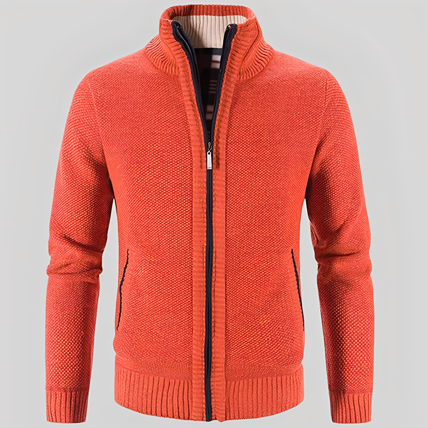 Kelvin - Veste homme simple avec fermeture éclair