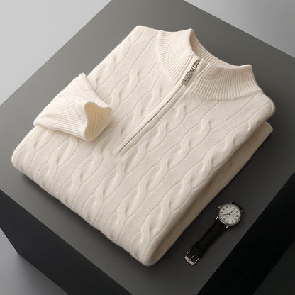 Micheal - elegantní, tlustý, měkký pánský svetr