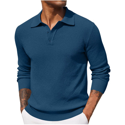 Jerrod - Elegante polo para hombre con mangas largas