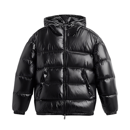 Micheal - Men's down jacket with modern hood