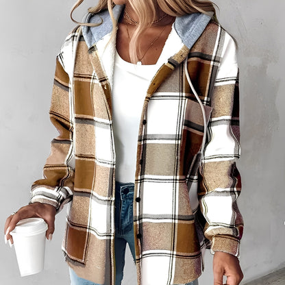 Briana - Wygodna, ciepła damska bluza z kapturem