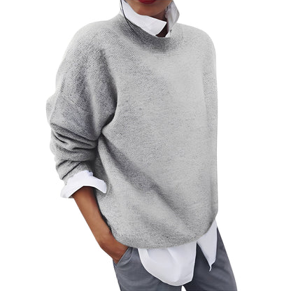 Elianna - Wygodny, luźny sweter damski