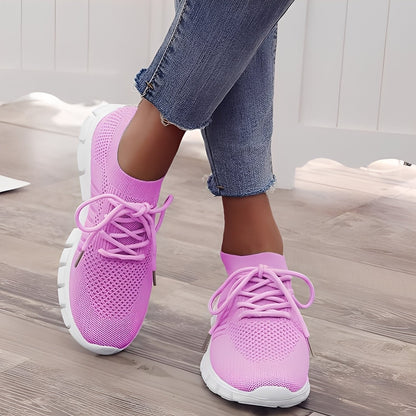 Caroline - Bequeme Damenschuhe aus geflochtenem Netz