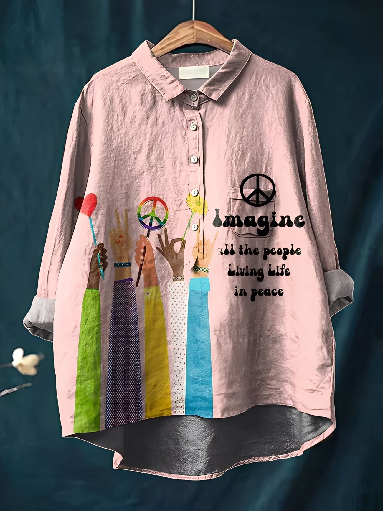 Gwenaël - Klassische Damen-Langarmhemden