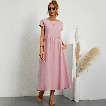 Clarise - Bequemes Damen-Sommerkleid