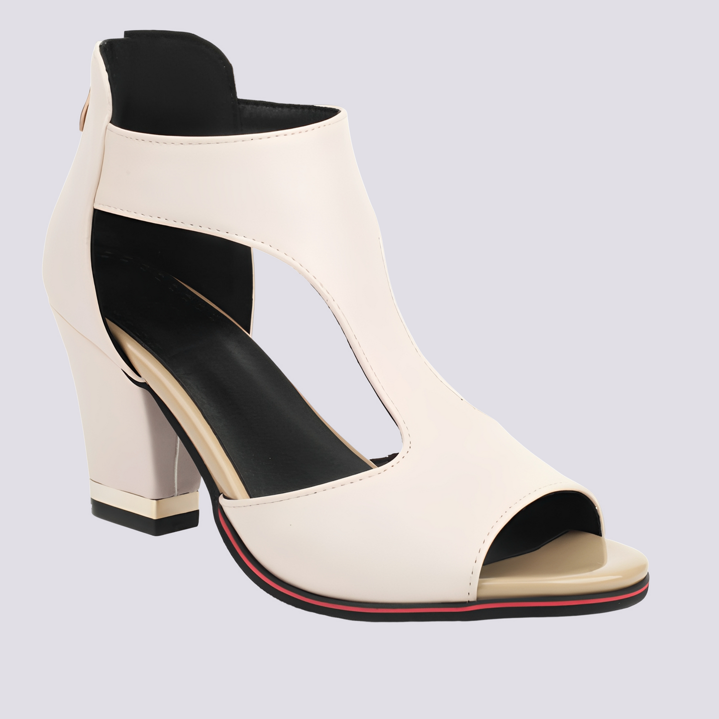 Monica - Stilvolle Sandaletten mit Reißverschluss für Damen