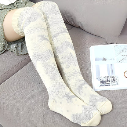 Corinne - Elegante Wollsocken für Damen zu Weihnachten