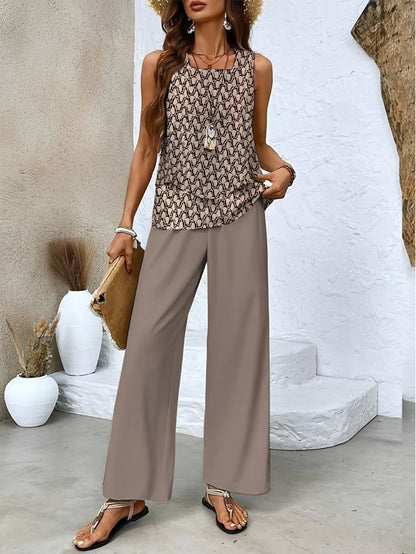 Jesse - Elegantes, fließendes Damen-Outfit-Set