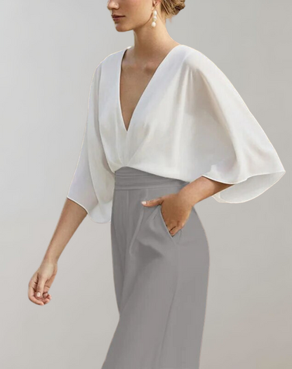 Melanie - Komfortabler Overall mit weitem Bein