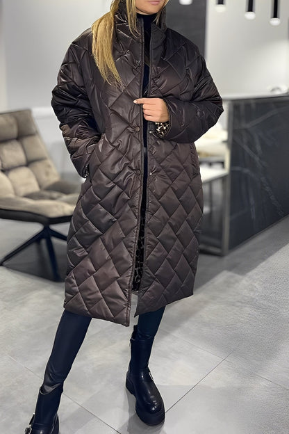 Beverly - Elegancka, luźno skrojona kurtka puchowa damska