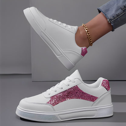 Rexanne - Trendy women's sneakers made of PU leather