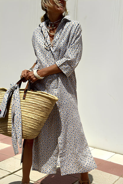 Amélie - Traditionelles Damenkleid mit Streifen