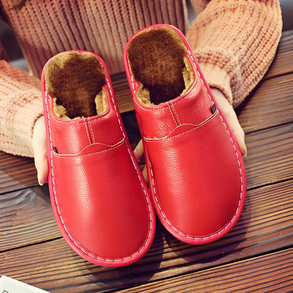 Jasper - pantofole da uomo con design morbido e foderato in pelliccia