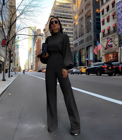 Rebeccah - Costume élégant pour femme avec manches longues