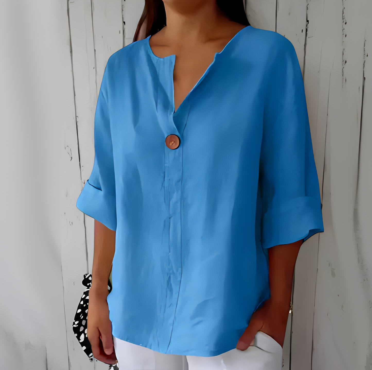 Stephanie - Locker geschnittene, legere Bluse für Frauen