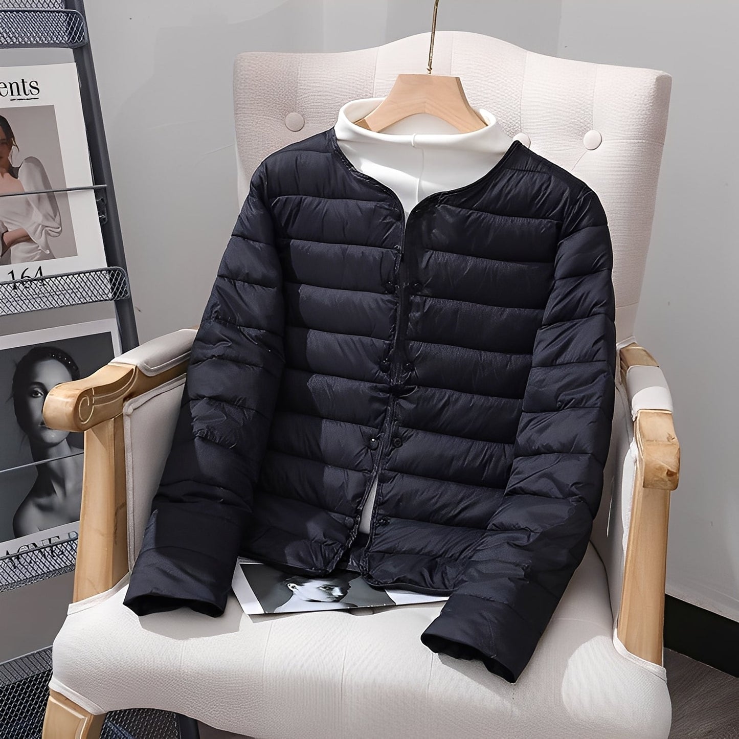 Ramona - Leichte, bequeme Daunenjacke für Damen