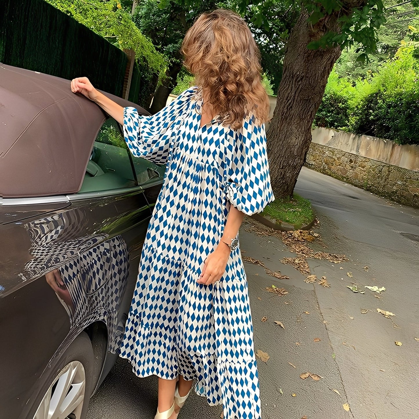 Irénée - Elegantes Boho-Kleid für Damen