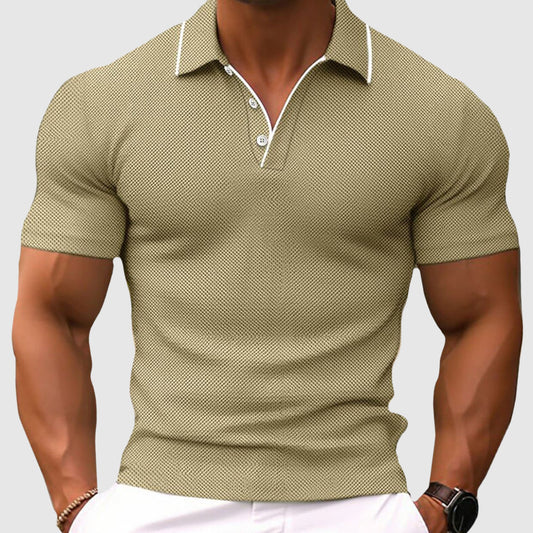 Jaren - Eng geschnittenes Herren-Poloshirt mit Fächern